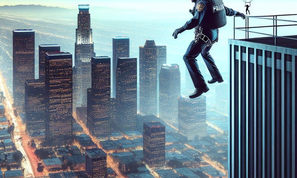 Los Angeles cop accused of insurance fraud after allegedly skydiving on disability