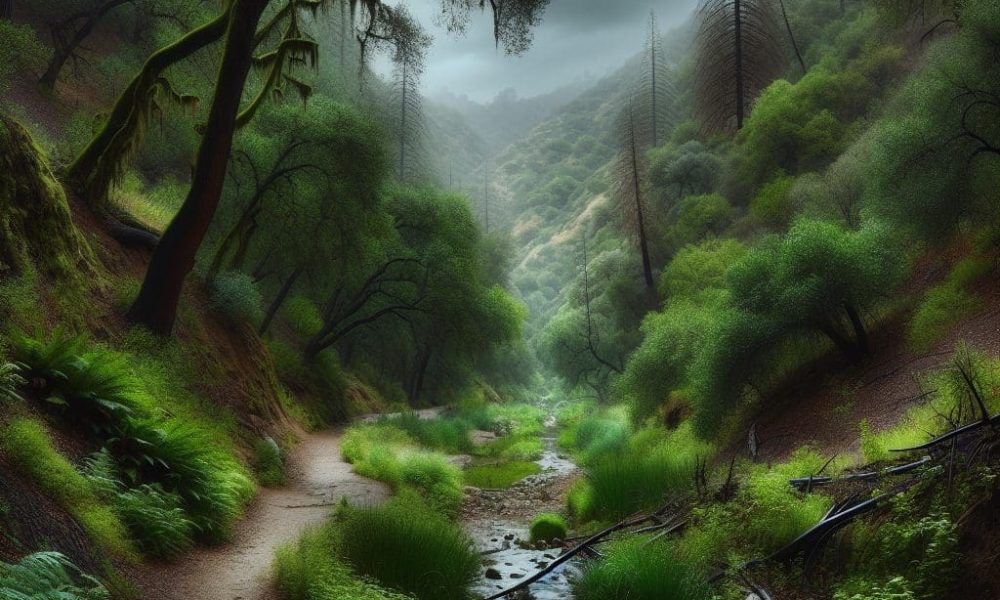 Mother found drowned along trail in Angeles National Forest, according to rescue team.