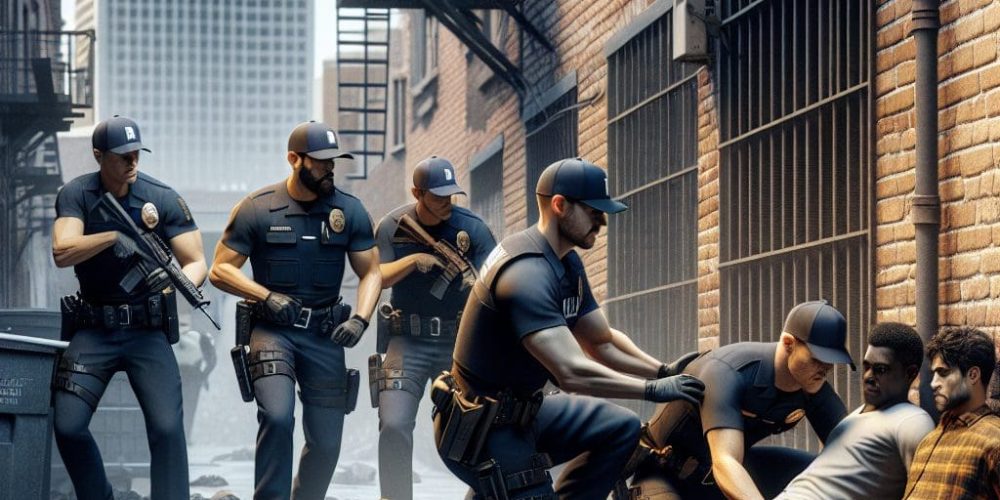 Members of the 18th Street gang apprehended in federal operation in Los Angeles.