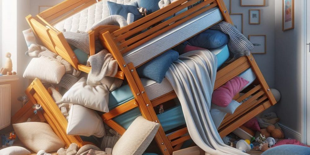 Texas bunk bed collapse footage becomes a viral sensation, racking up millions of views on social media.