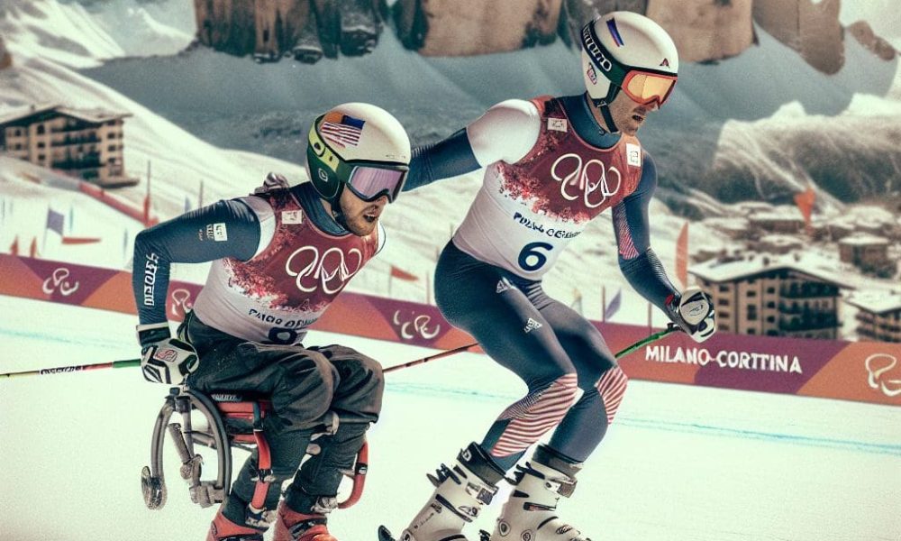 Para alpine skier Eriksson and guide Smith strive for a podium finish at their first Paralympic Games in Milano-Cortina.
