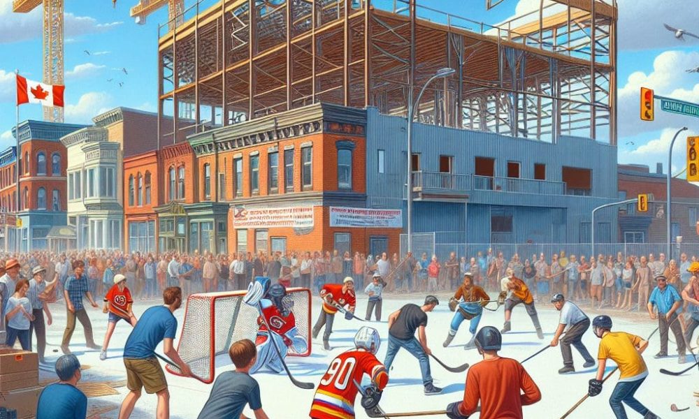 Alberta Community Secures $50K for Arena Renovation, Organizes Street Hockey Fundraiser