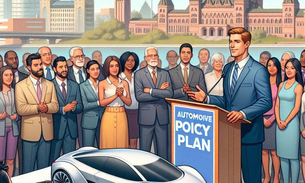 Poilievre reveals the Conservative Party’s automotive plan in Windsor.