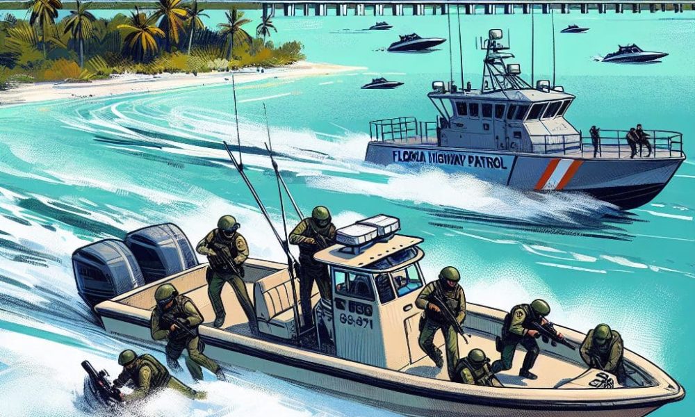 Florida Highway Patrol and Border Patrol apprehend 15 individuals in Key Largo operation.