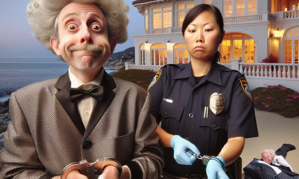 Strangely Attired Suspect Taken into Custody After Millionaire Discovered Deceased at Coastal Residence