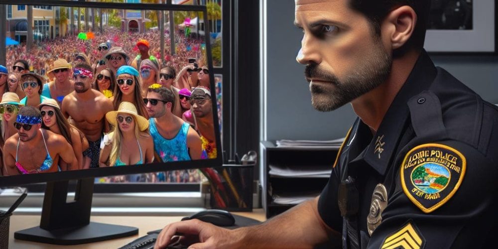 Florida sheriff harnesses social media to combat spring break mayhem.