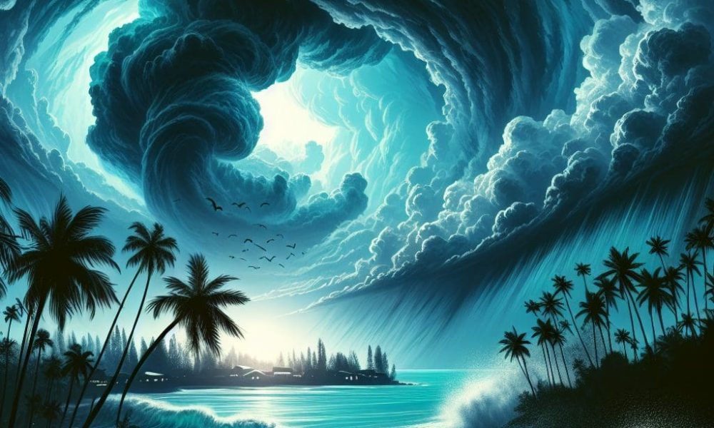 Thousands advised to leave as Hawaii braces for severe flooding likely to lead to extensive destruction.