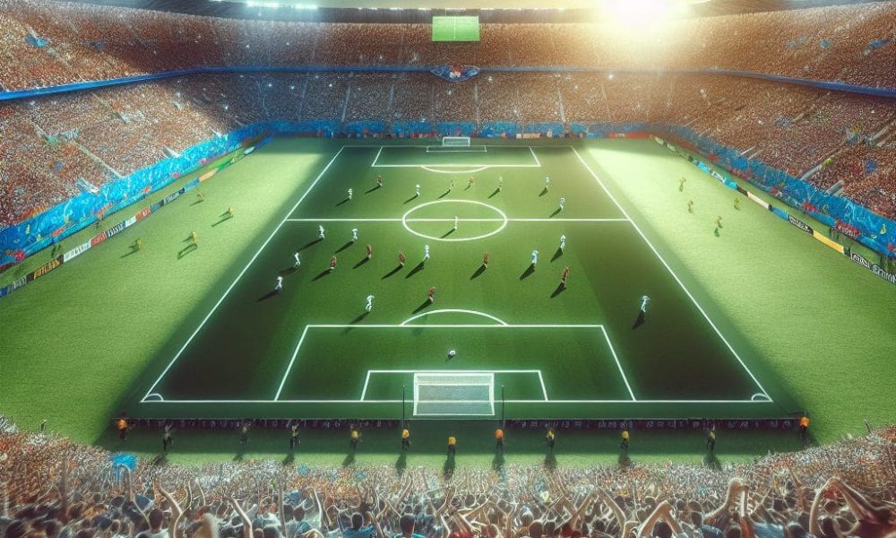 The final six places in the World Cup are available.