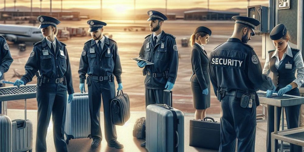 Trump announces intent to issue order for airport security worker payments, lacking additional information.