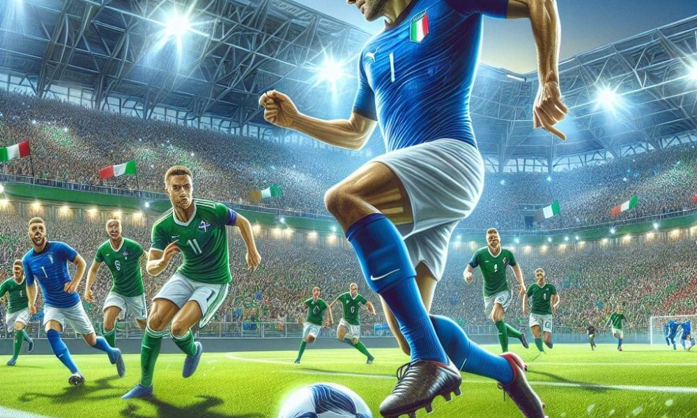 Tonali guides Italy to victory over Northern Ireland, advancing to the World Cup playoff final.