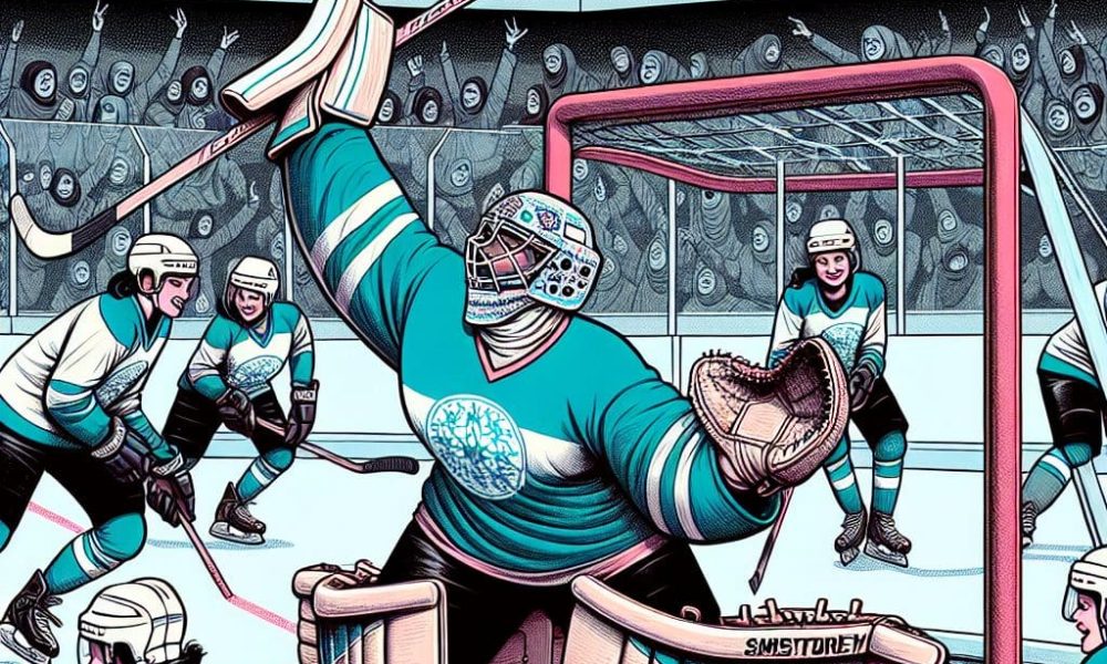 Aerin Frankel achieves third consecutive shutout as Fleet secures 4-0 victory against Sceptres.