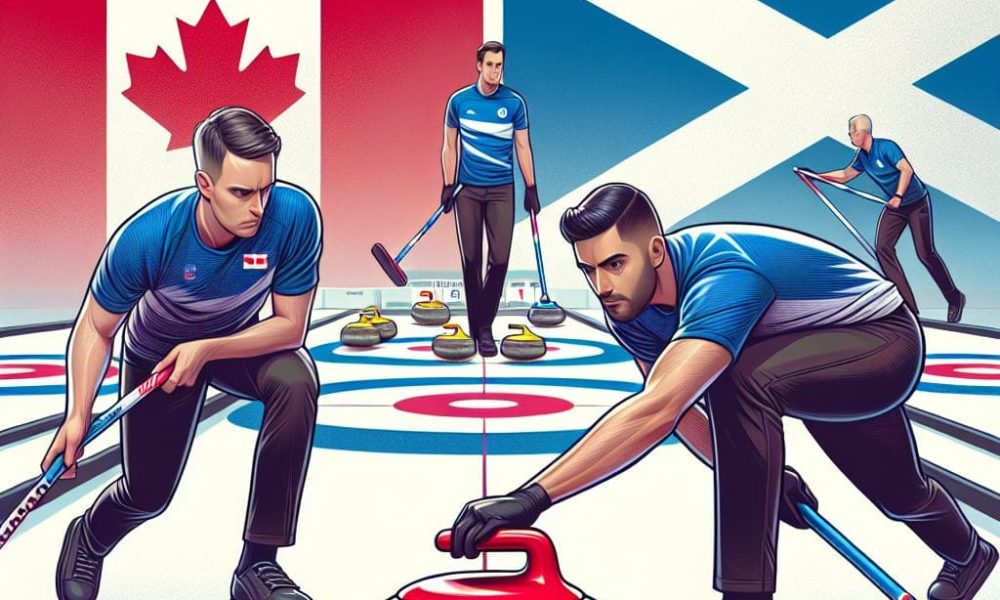 Canada’s Dunstone suffers first defeat against Scotland’s Whyte at men’s curling championships.