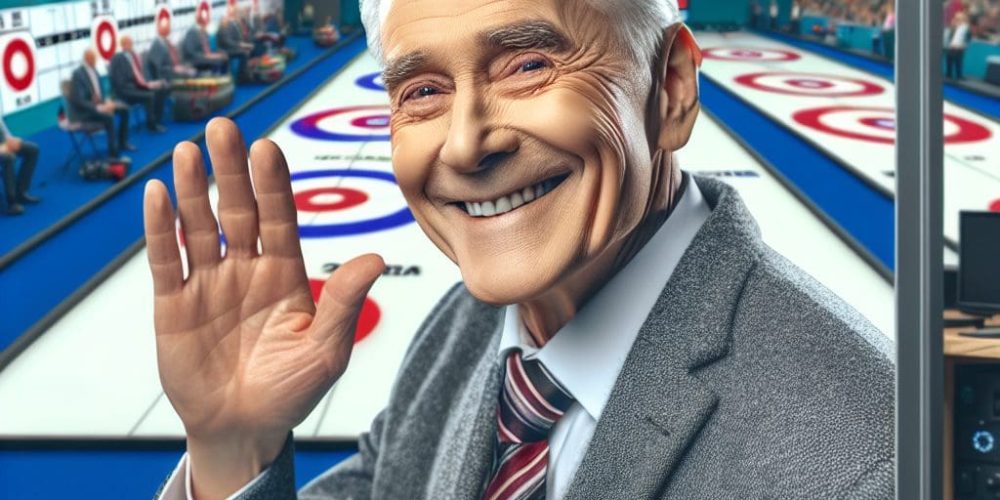 Vic Rauter, iconic commentator for TSN’s curling broadcasts, steps down after 53 years in the industry.