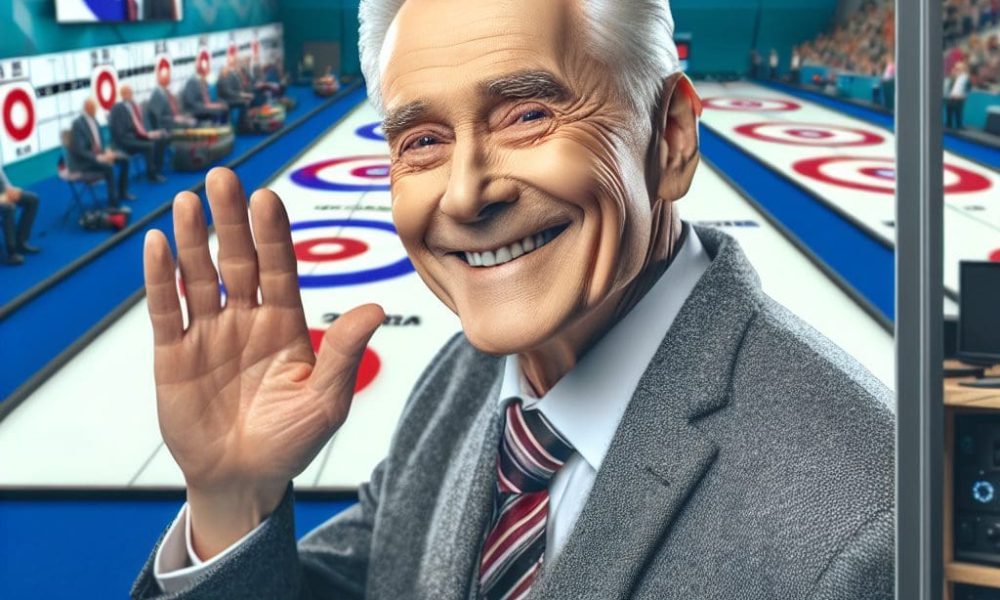Vic Rauter, iconic commentator for TSN’s curling broadcasts, steps down after 53 years in the industry.