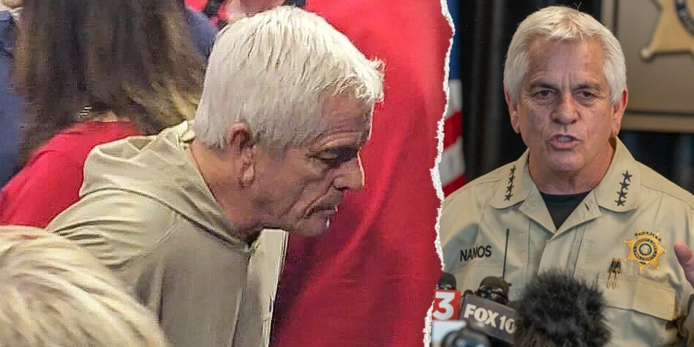 Sheriff Chris Nanos spotted at basketball game during Nancy Guthrie search