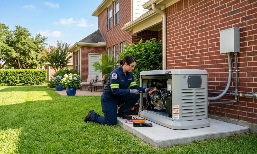 Whole Home Generator Installation Houston