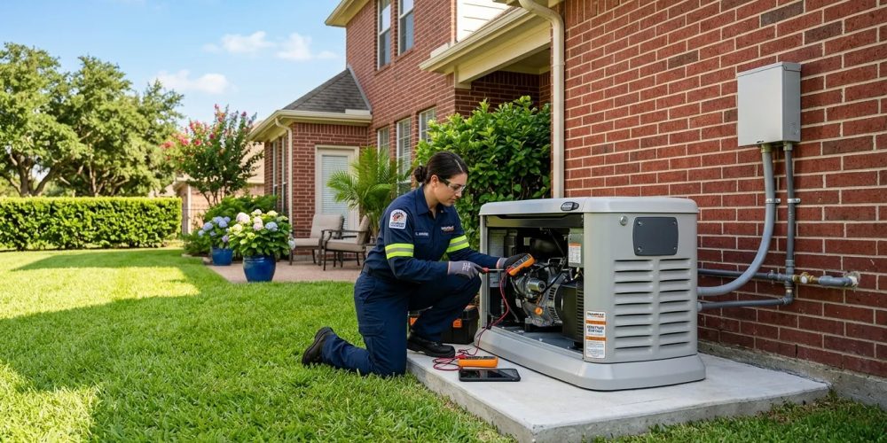 Whole Home Generator Installation Houston