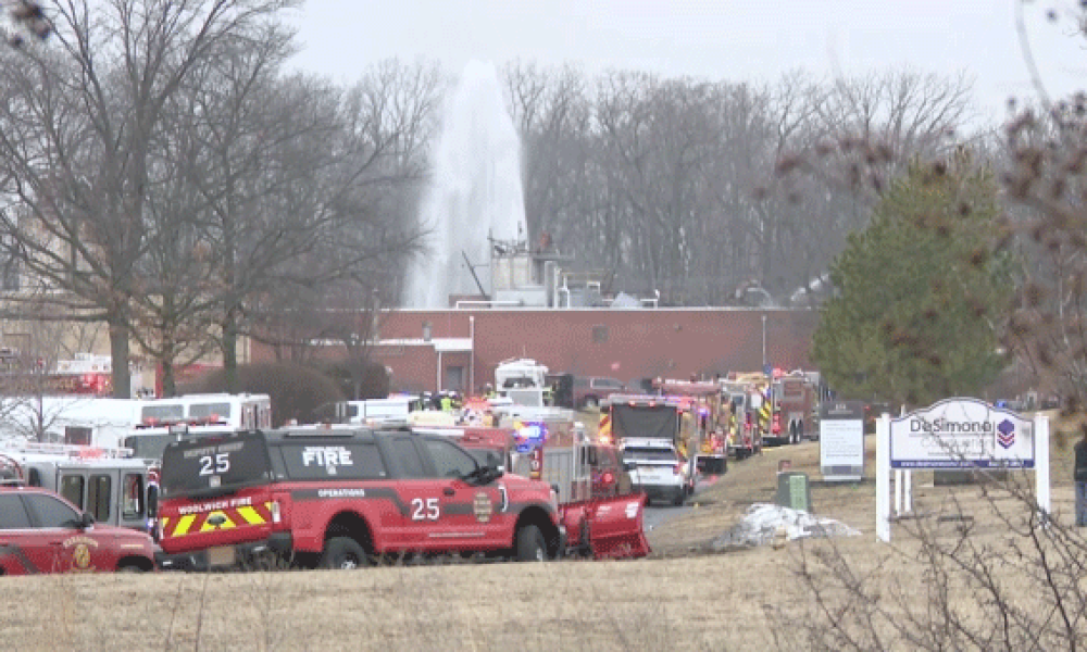 Explosion in Logan Township commercial building injures four in New Jersey