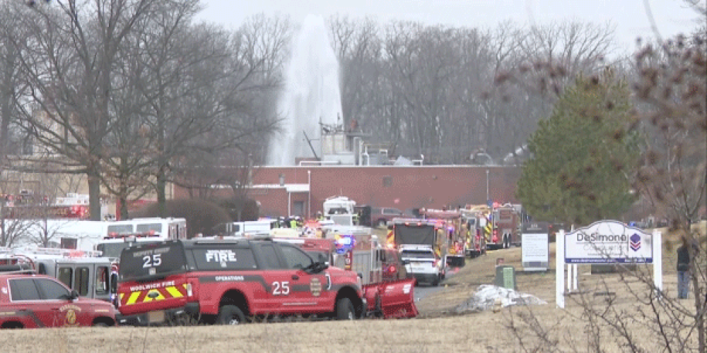 Explosion in Logan Township commercial building injures four in New Jersey